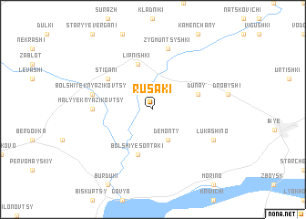 map of Rusaki