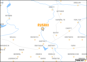 map of Rusaki