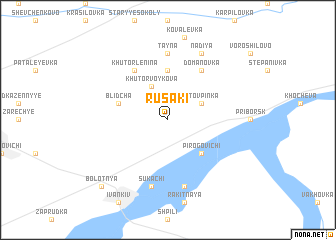 map of Rusaki