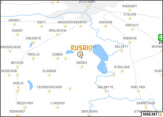 map of Rusaki