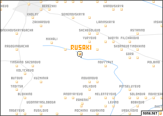 map of Rusaki