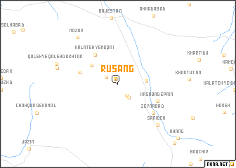 map of Rū Sang