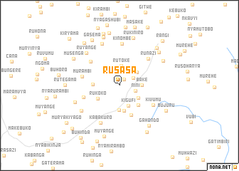 map of Rusasa