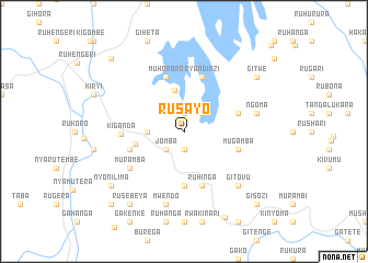 map of Rusayo