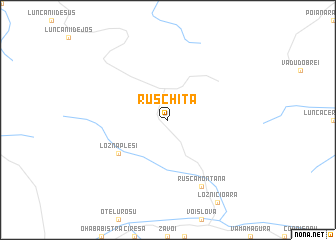 map of Ruschiţa