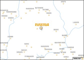 map of Rusenda