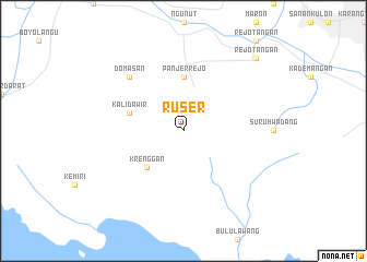 map of Ruser