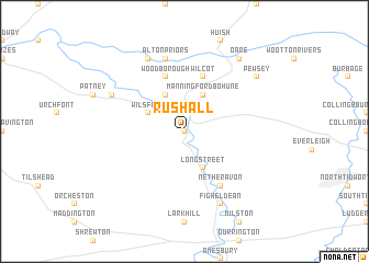 map of Rushall