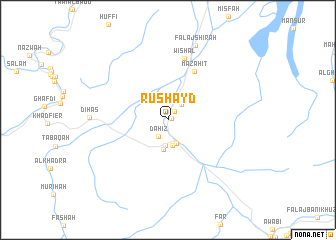 map of Rushayd