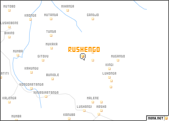 map of Rushengo