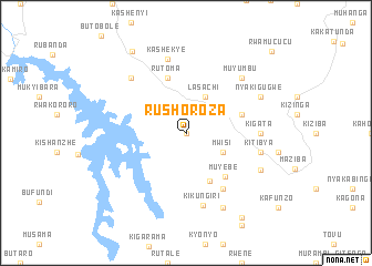 map of Rushoroza