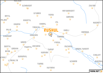 map of Rushul\