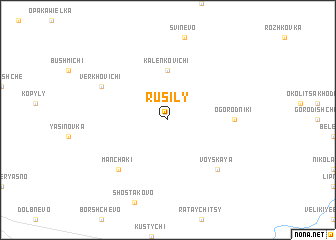 map of Rusily