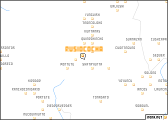 map of Rusiococha