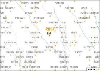 map of Ruşi