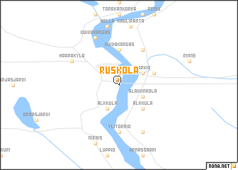 map of Ruskola