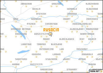 map of Rusocin