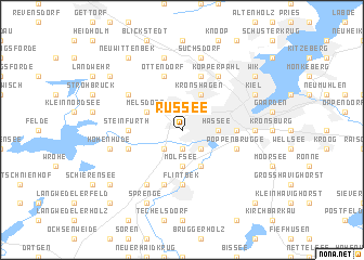 map of Russee