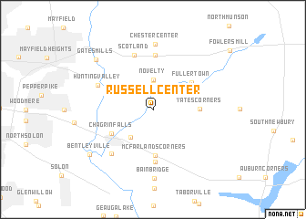 map of Russell Center