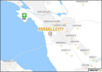 map of Russell City