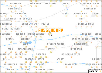 map of Russendorp