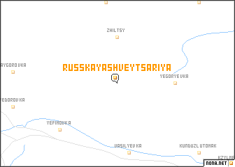 map of Russkaya Shveytsariya
