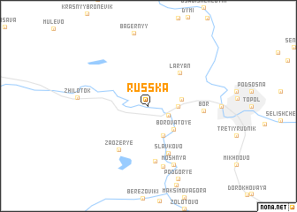 map of Russ\