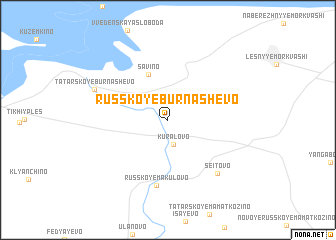 map of Russkoye Burnashëvo