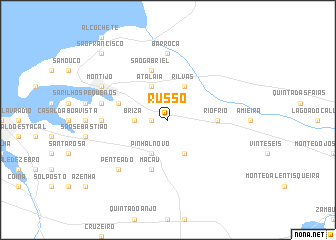 map of Russo