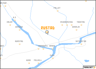 map of Rustad