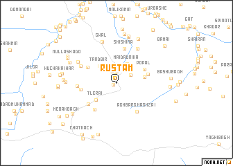 map of Rustam