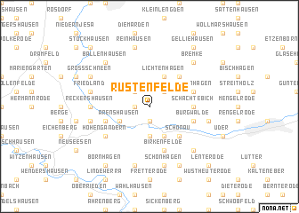 map of Rustenfelde