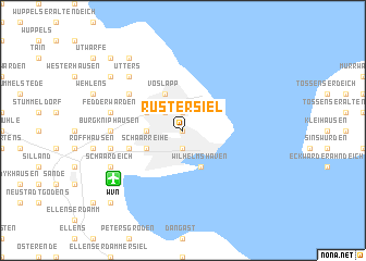 map of Rüstersiel