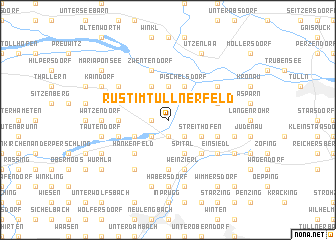 map of Rust im Tullnerfeld