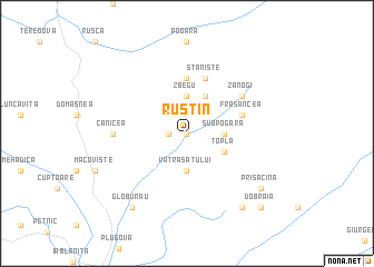 map of Rustin