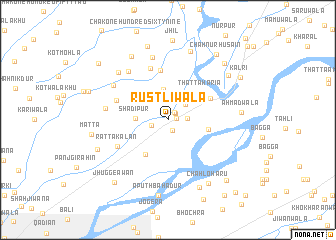 map of Rustliwāla