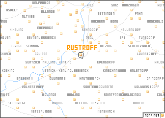 map of Rustroff