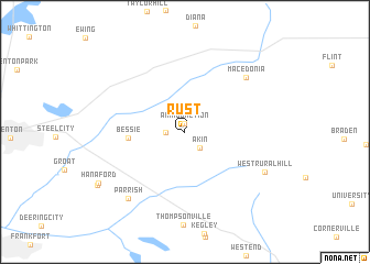 map of Rust