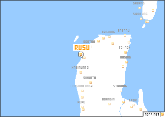 map of Rusu