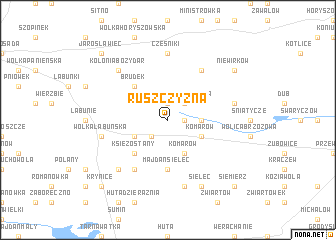 map of Ruszczyzna