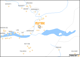 map of Rūtak