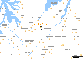 map of Rutambwe