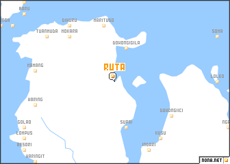 map of Ruta