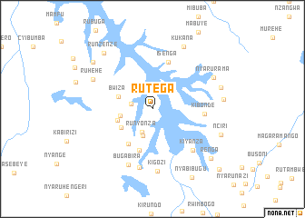 map of Rutega