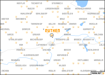 map of Ruthen