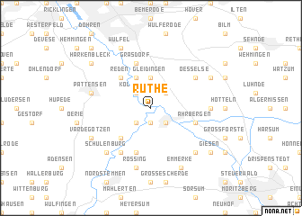 map of Ruthe