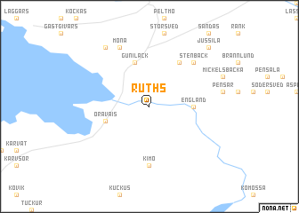map of Ruths