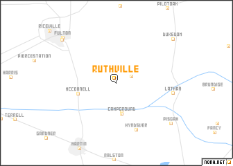map of Ruthville
