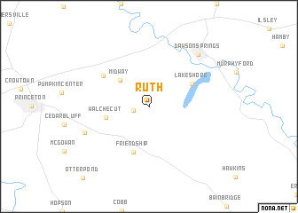 map of Ruth