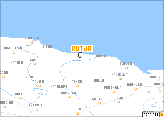 map of Rutja